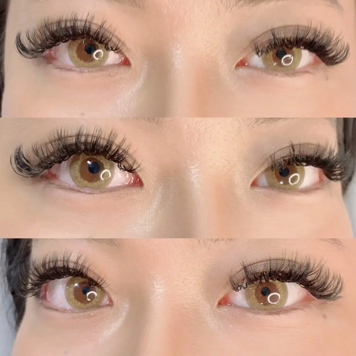 マツエク・マツパ 付け放題 ボリュームラッシュ linda lashesのマツエク・マツパデザイン