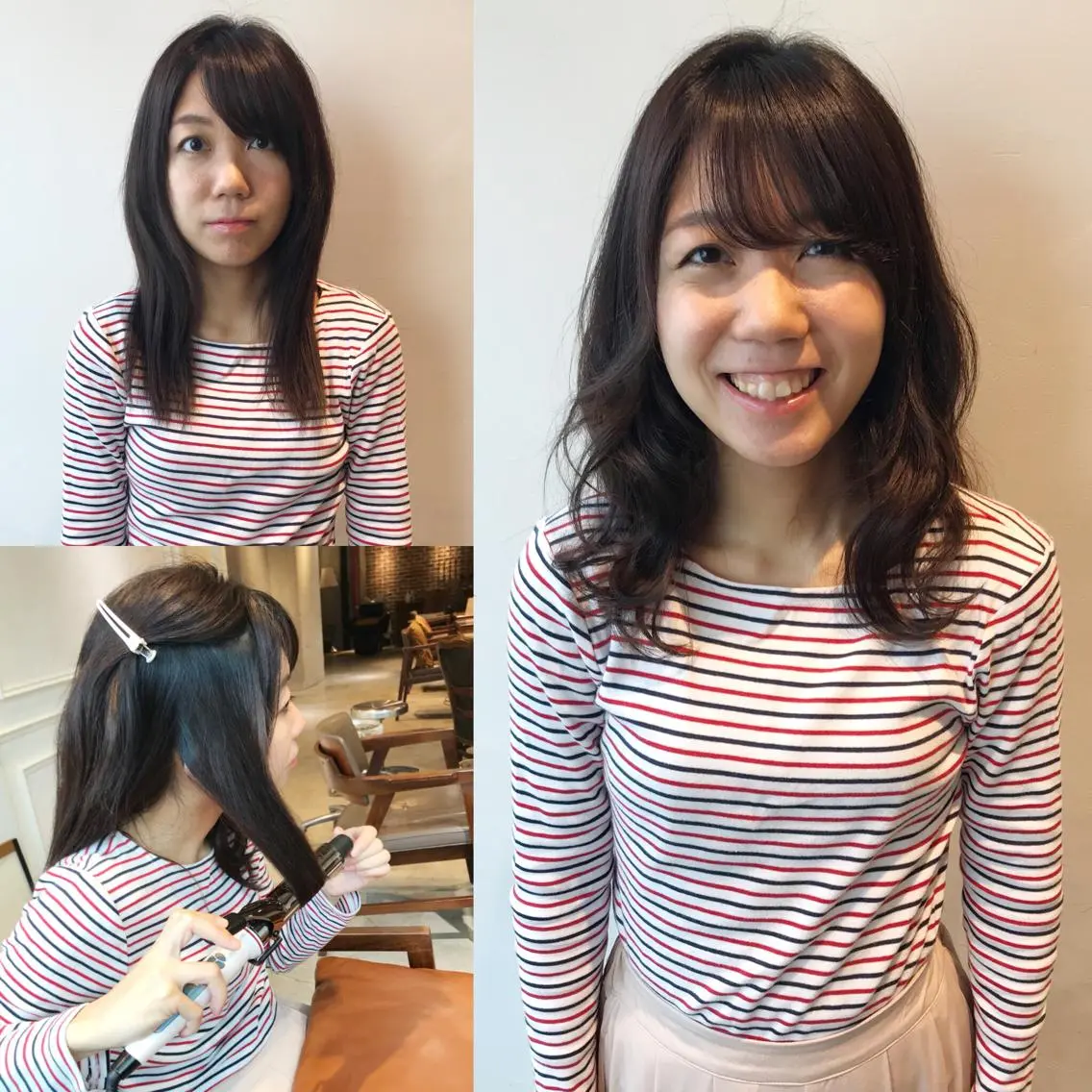 セミロング 小林 佳祐のヘアスタイル