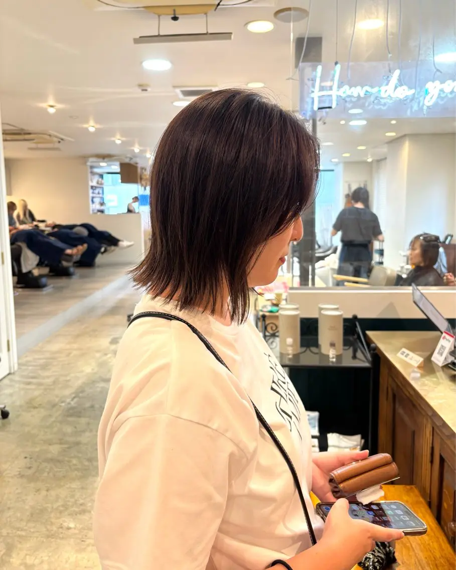 カット&ワンメイクカラーの写真