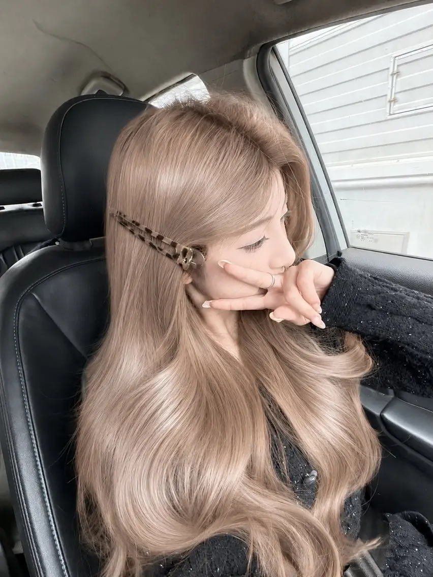 ロング カラー ヘアアレンジ ヘアカラー トリートメント 透明感カラー🎀艶髪 Anju/渋谷🎀のヘアスタイル