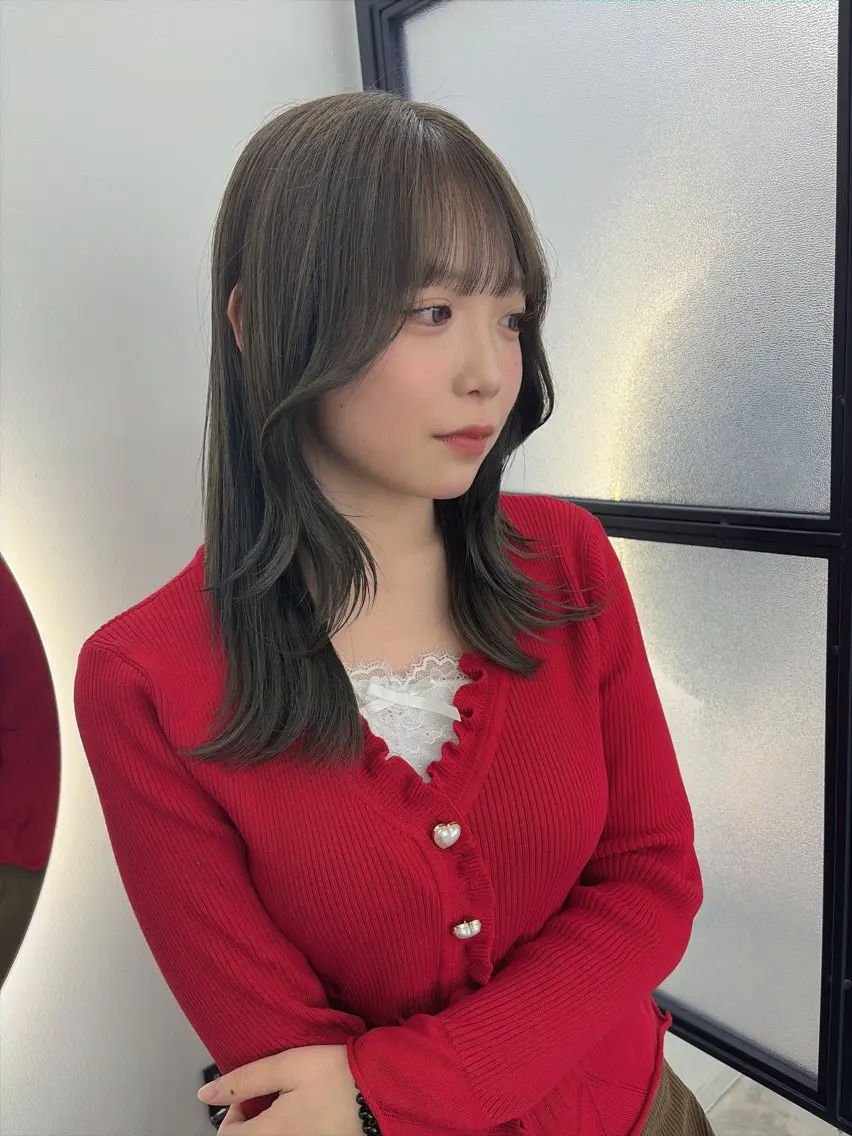 ミディアム カラー ヘアカラー トリートメント 悩み解決美容師 Futo✨のヘアスタイル