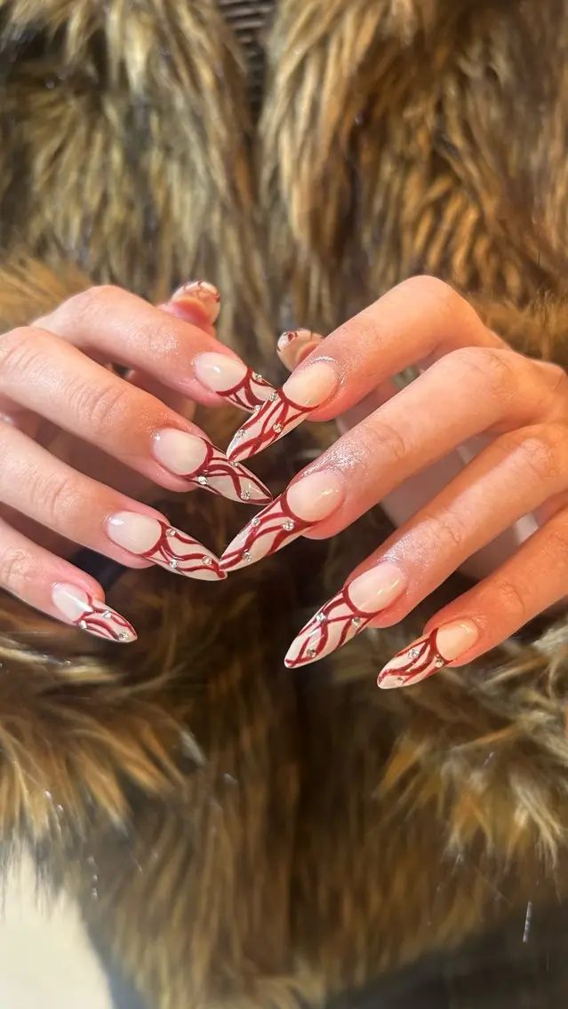 ネイル SEINA_ NAIL🐈‍⬛💗のネイルデザイン