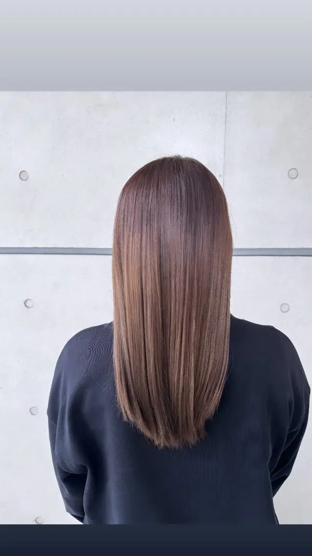 ロング カラー ヘアカラー 椎葉 祐也のヘアスタイル