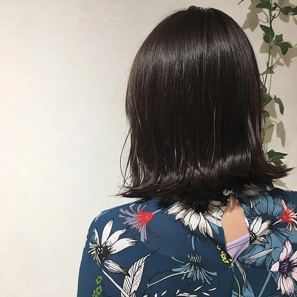 ミディアム カット 永田 琴愛のヘアスタイル