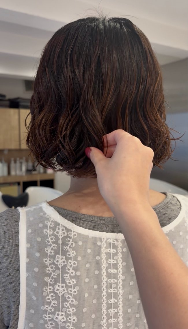 パーマ rin 京都美容室のヘアスタイル