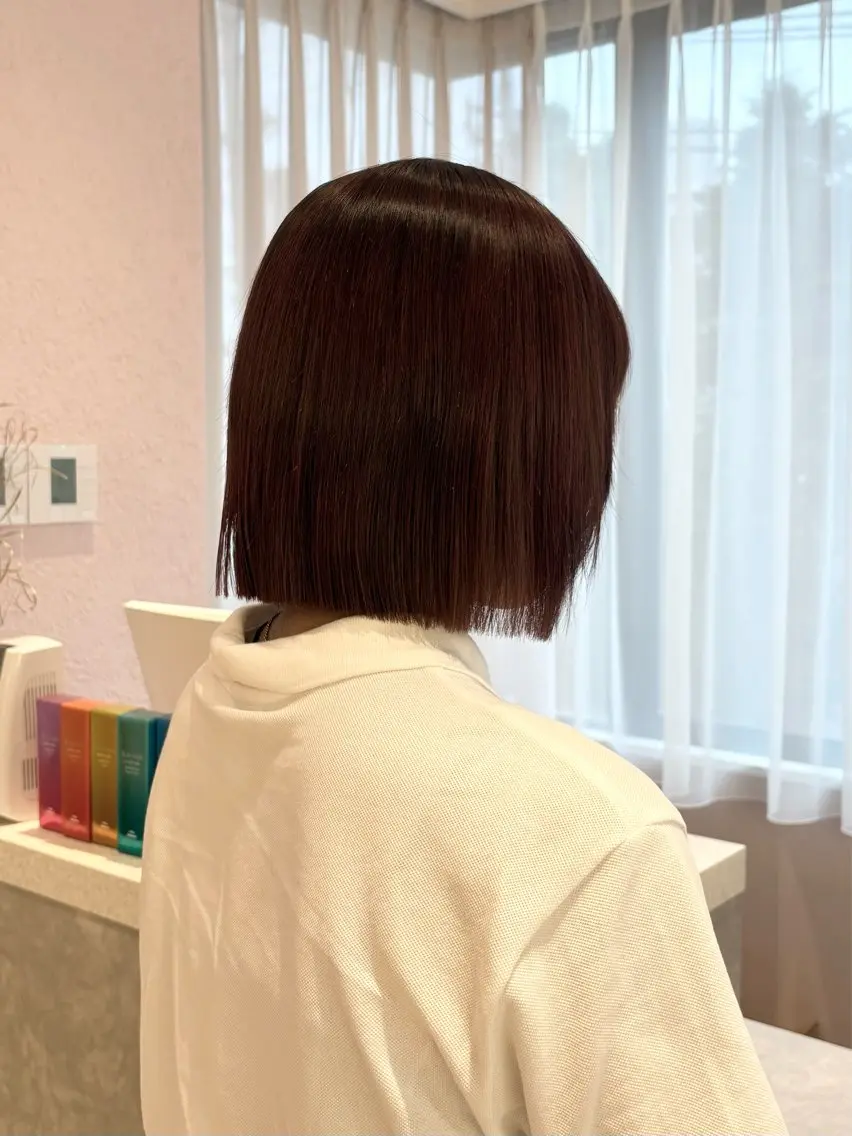 切りっぱなしボブ🧚🏻の写真