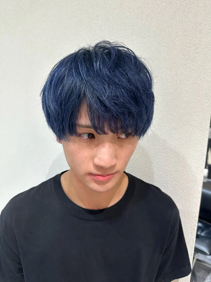 ショート カラー メンズ カット ヘアカラー トリートメント 🪞個室サロン/韓国 艶髪/keito🪞のヘアスタイル