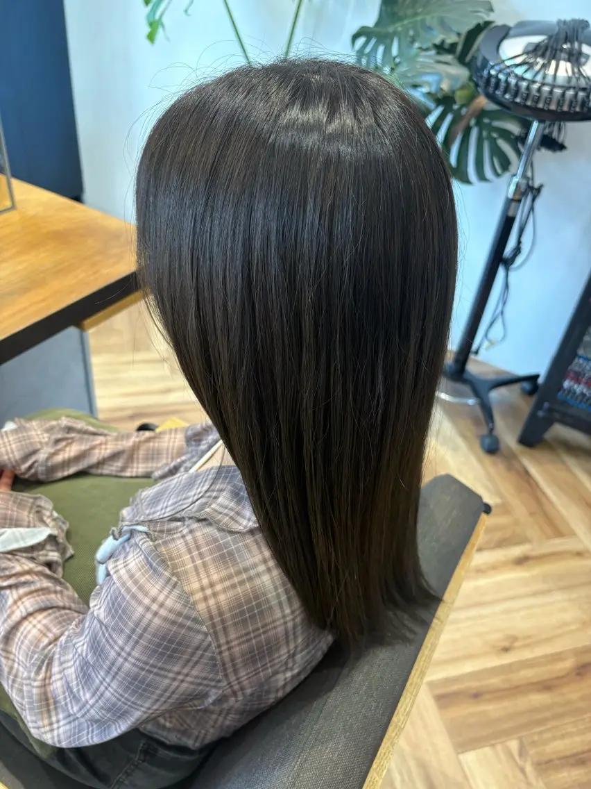 ロング リタッチカラー募集中 森本サラのヘアスタイル
