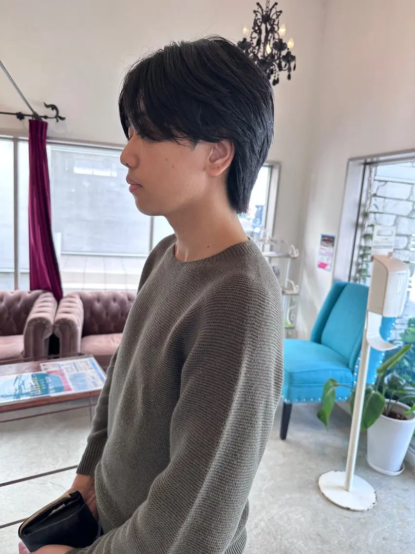 パーマ メンズ 紅林 悠斗のヘアスタイル