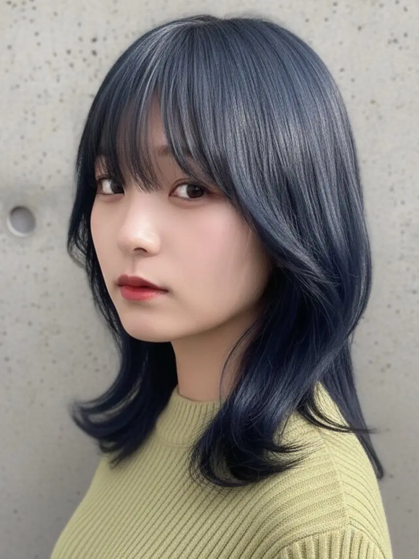 カラー ヘアカラー 金城 奈菜のヘアスタイル