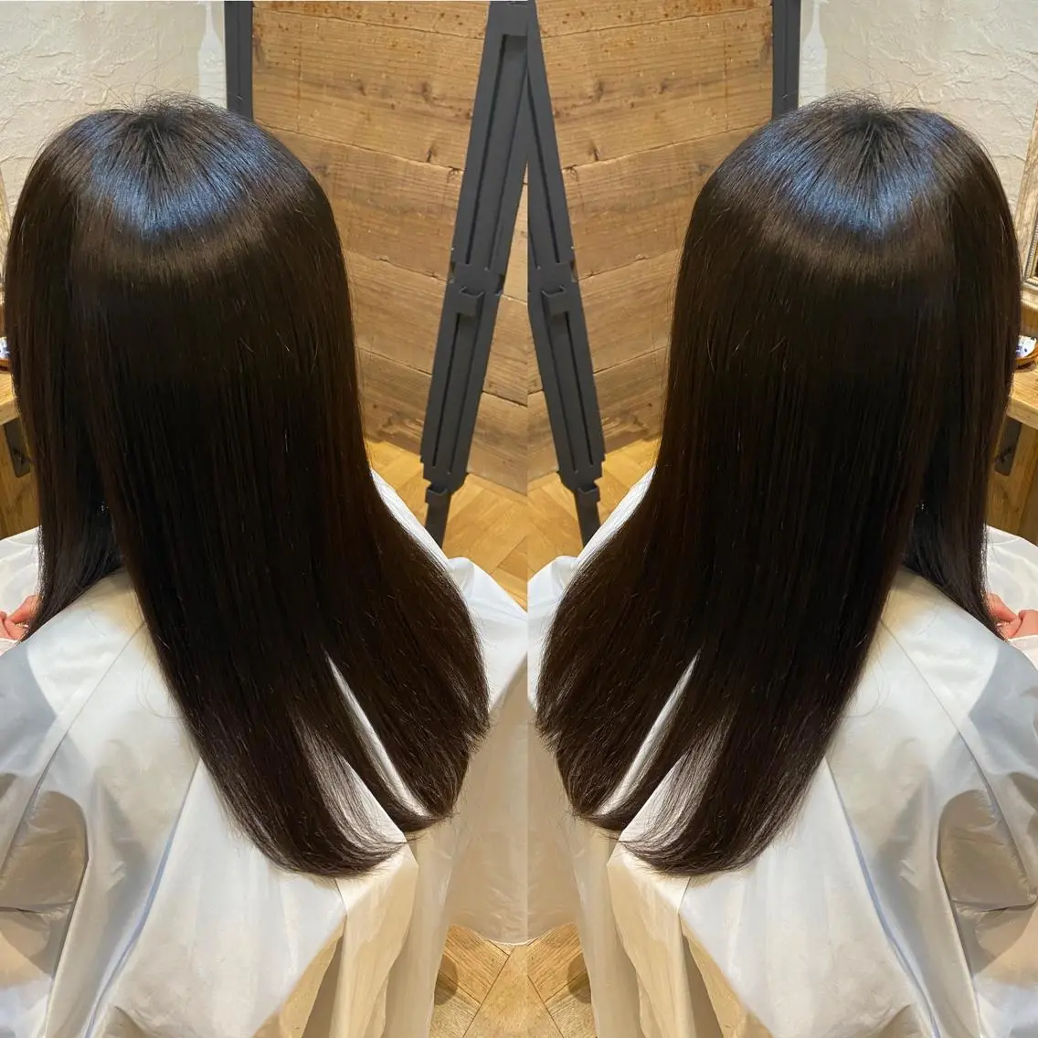ロング カット ヘアカラー トリートメント 青木 啓輔のヘアスタイル