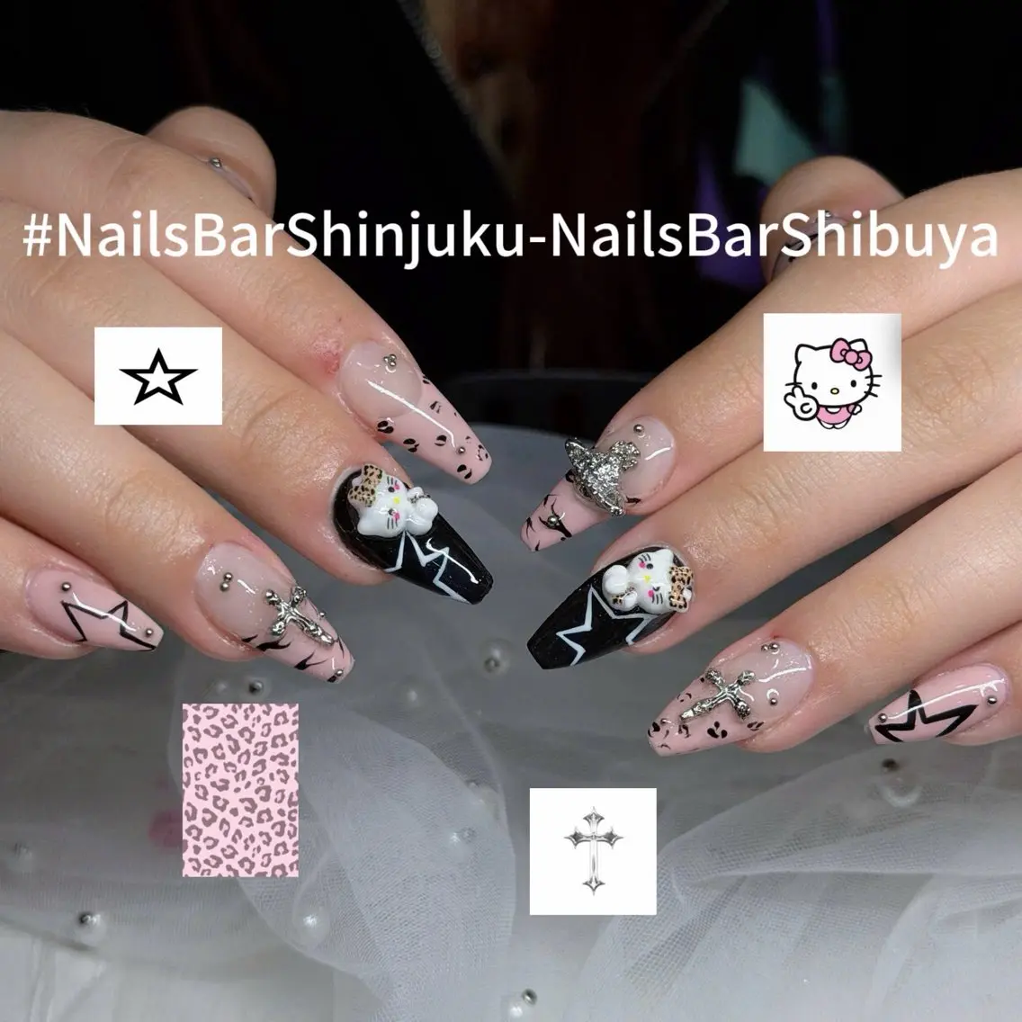 ネイル 長さ出し フレンチネイル ジェルネイル 韓国ネイル ロングネイル NAILS BAR SHINJUKUのネイルデザイン