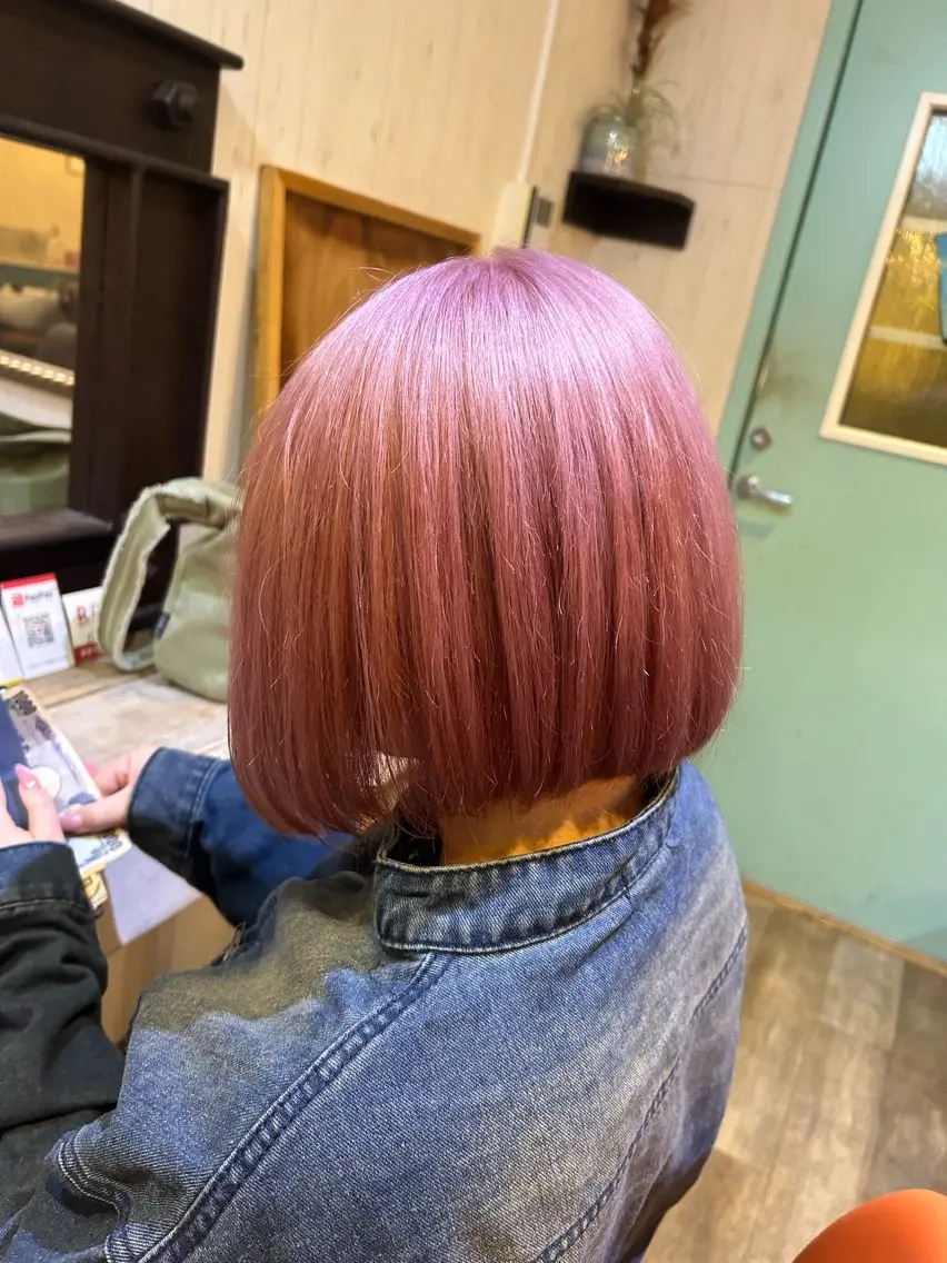 ショート カット ヘアカラー トリートメント 透明感カラー/ブリー チ/shori/店長のヘアスタイル