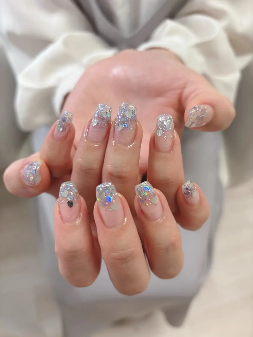 ネイル ハート ハンドネイル nails 🎀meのネイルデザイン