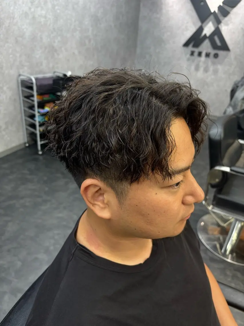 パーマ メンズ メンズパーマ ツイストスパイラルパーマ スパイラルパーマ カット パーマ 🔥メンズパーマ特化 高橋晴🔥のヘアスタイル