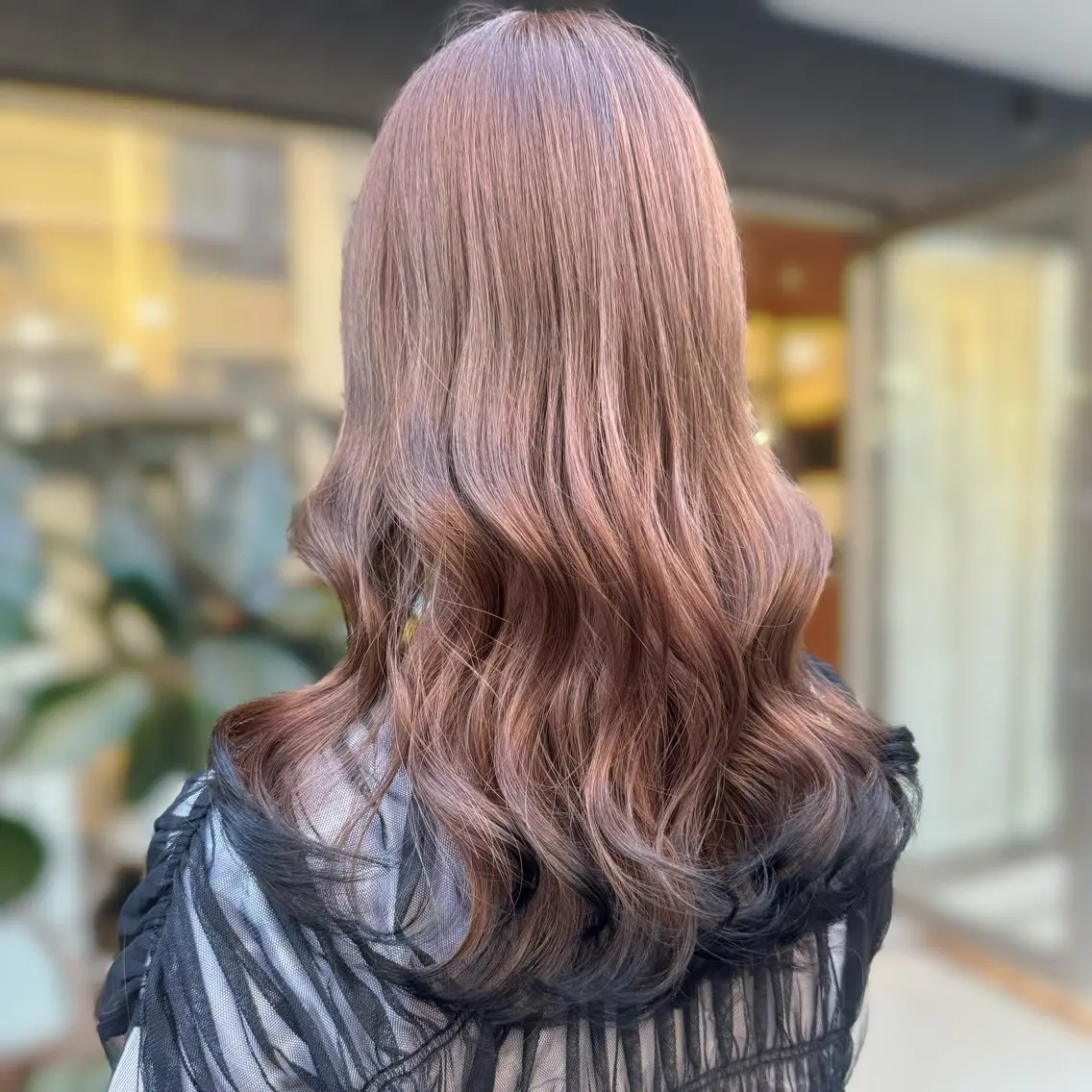 ロング カラー カット ヘアカラー トリートメント ブリーチなしカラー kana🐱のヘアスタイル