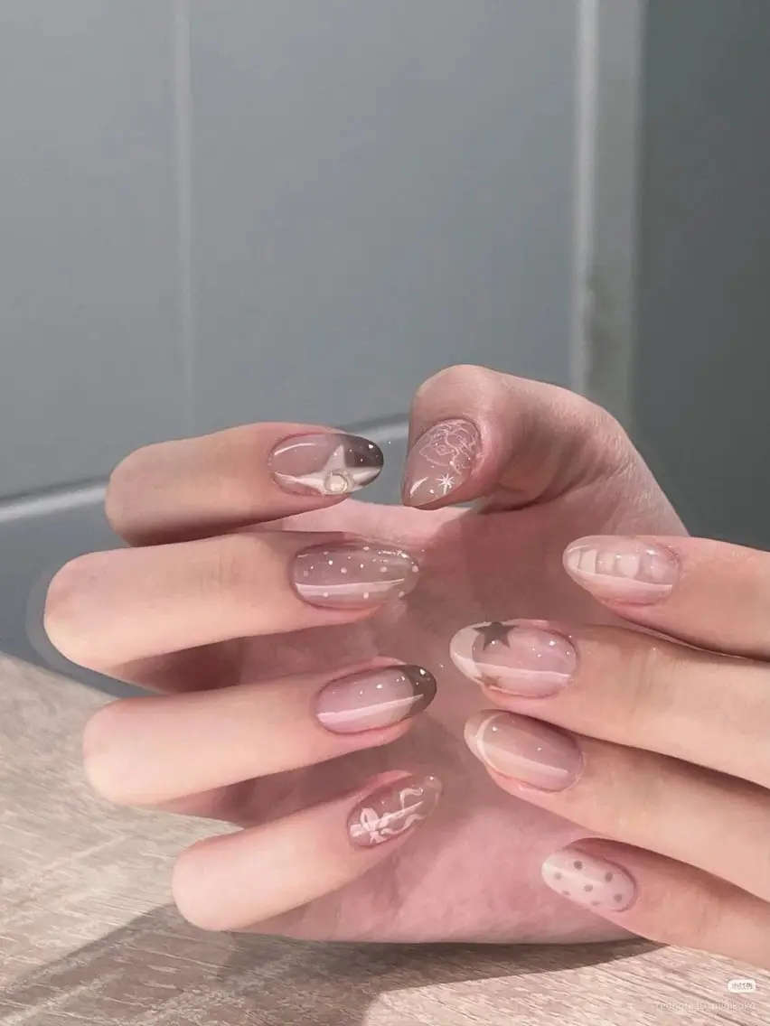 ネイル シンプルネイル ハンドネイル TINA NAILのネイルデザイン