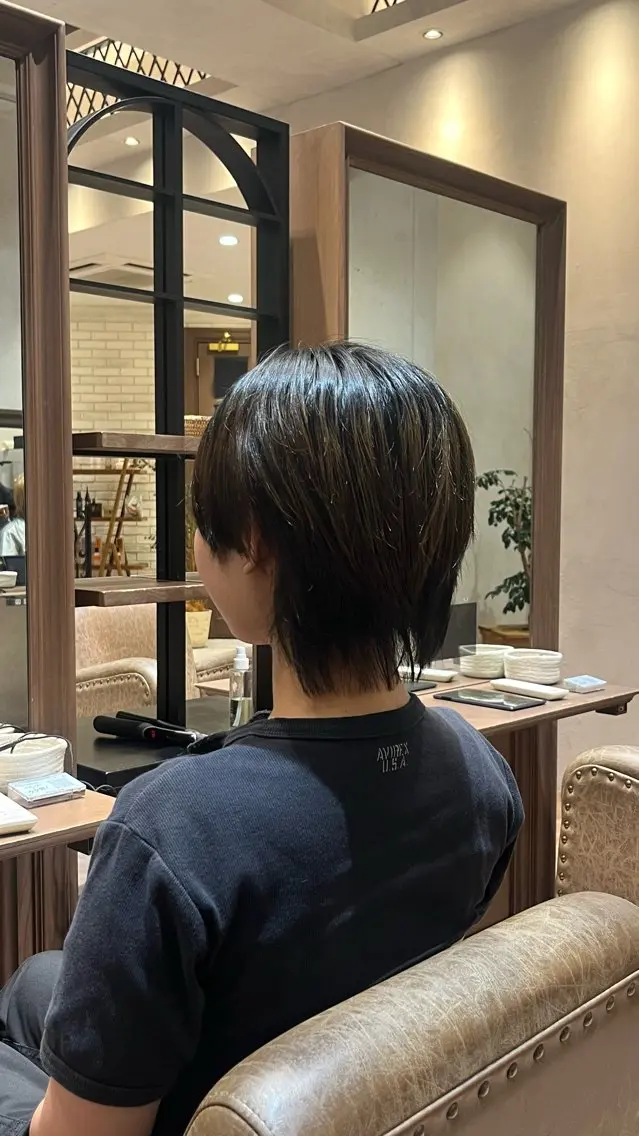 ショート 杉田 未來のヘアスタイル