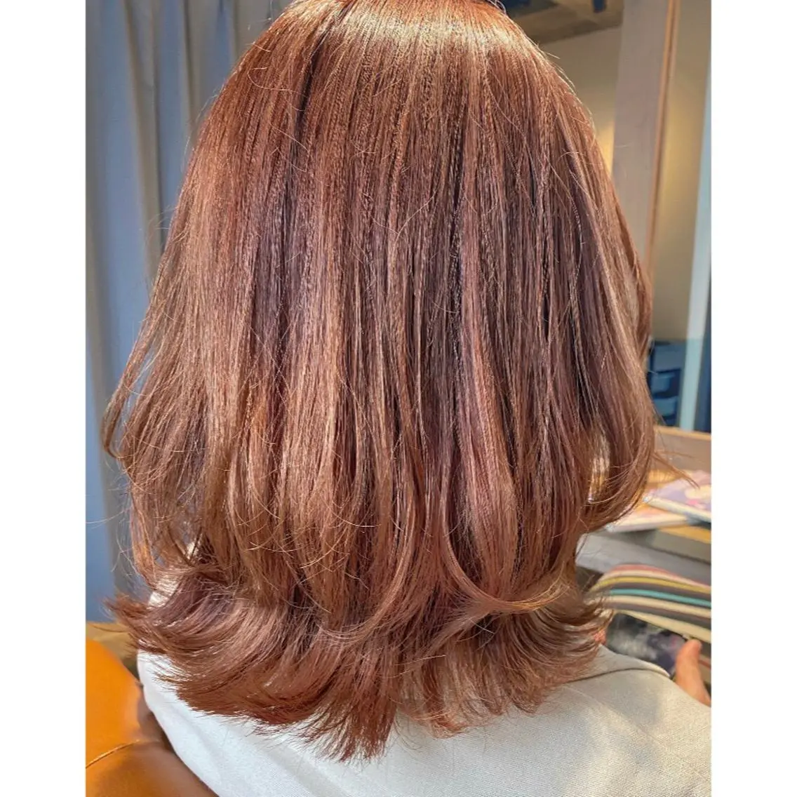 カラー カット 縮毛矯正 トリートメント 🩵盛れる顔周りヘア EMI🩵のヘアスタイル