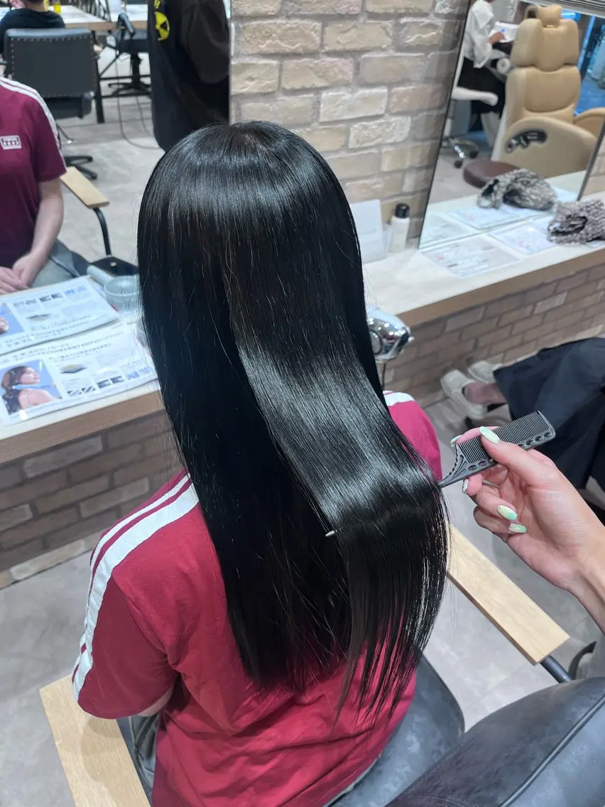 ロング カラー 髪質改善 トリートメント ヘアカラー トリートメント 🩶レイナ🩶 color/nailのヘアスタイル