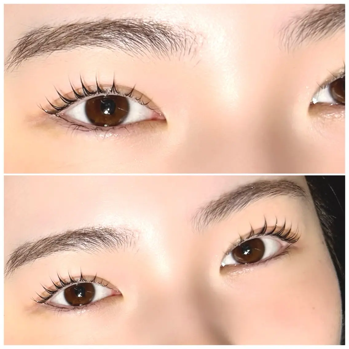 マツエク・マツパ 束感まつ毛 まつげパーマ 一重×まつ毛パーマ マツパ eyelist moe｡✧｡･ﾟのマツエク・マツパデザイン