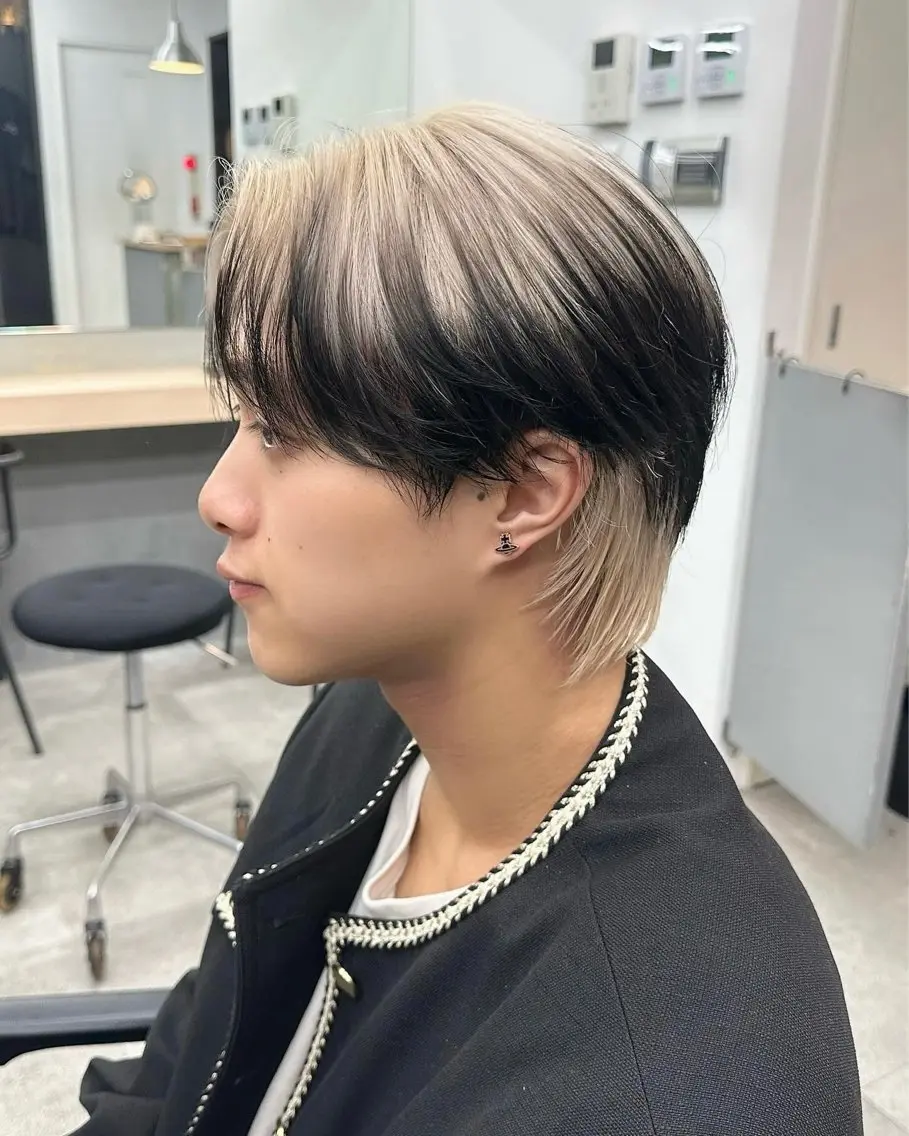 ショート カラー メンズ ヘアカラー トリートメント メンズ特化 🦋KANOKO🦋のヘアスタイル