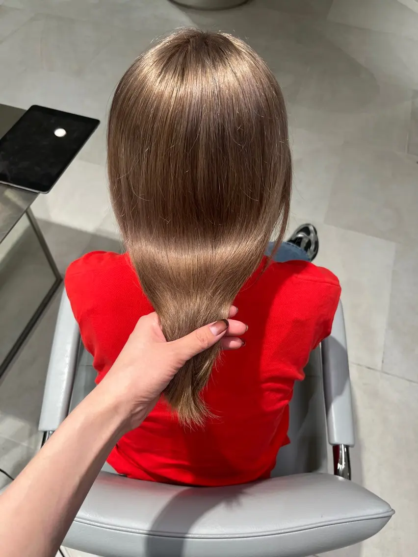 カラー ヘアカラー Kaede✩.* keen立川のヘアスタイル