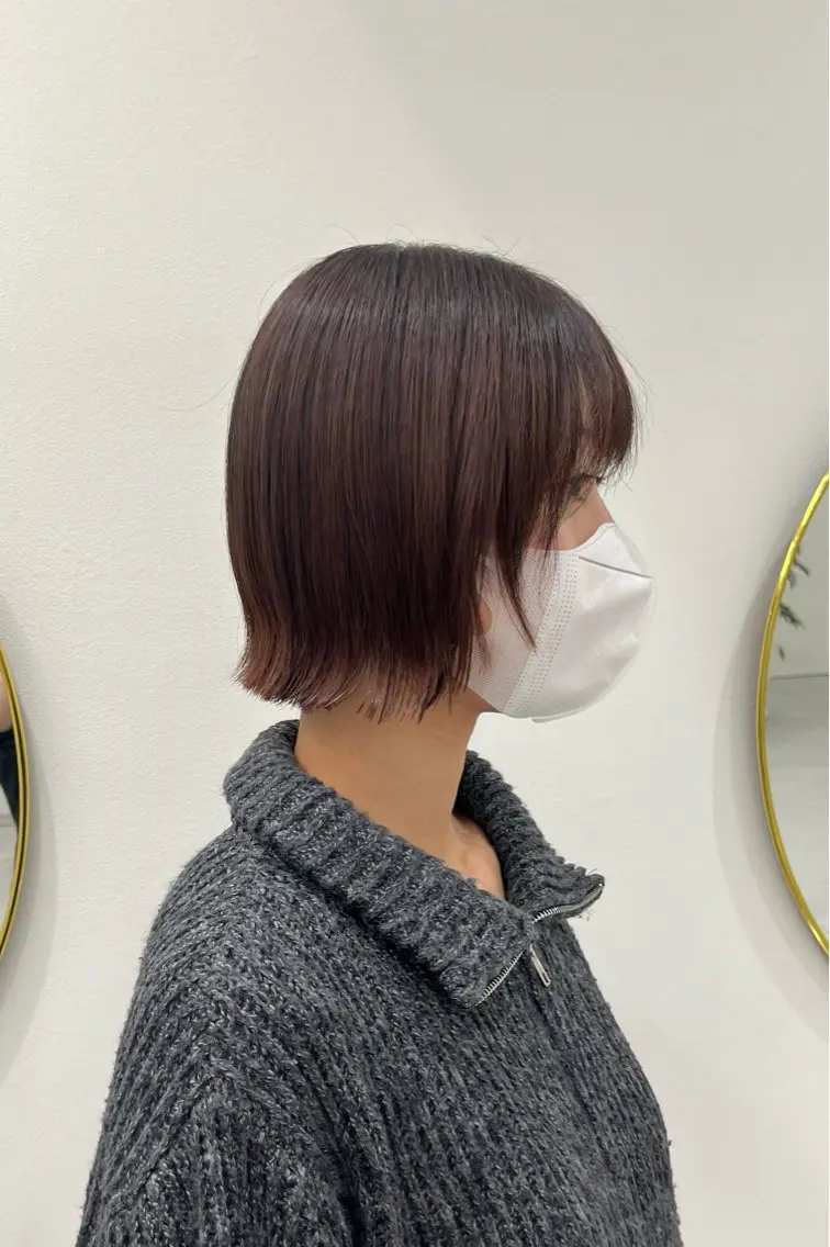 【モデル限定価格】ボブカットor顔周りレイヤーカットの写真