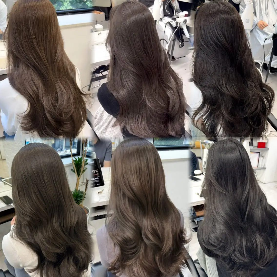 カラー なつき🎀韓国ヘア /透明感カラーのヘアスタイル