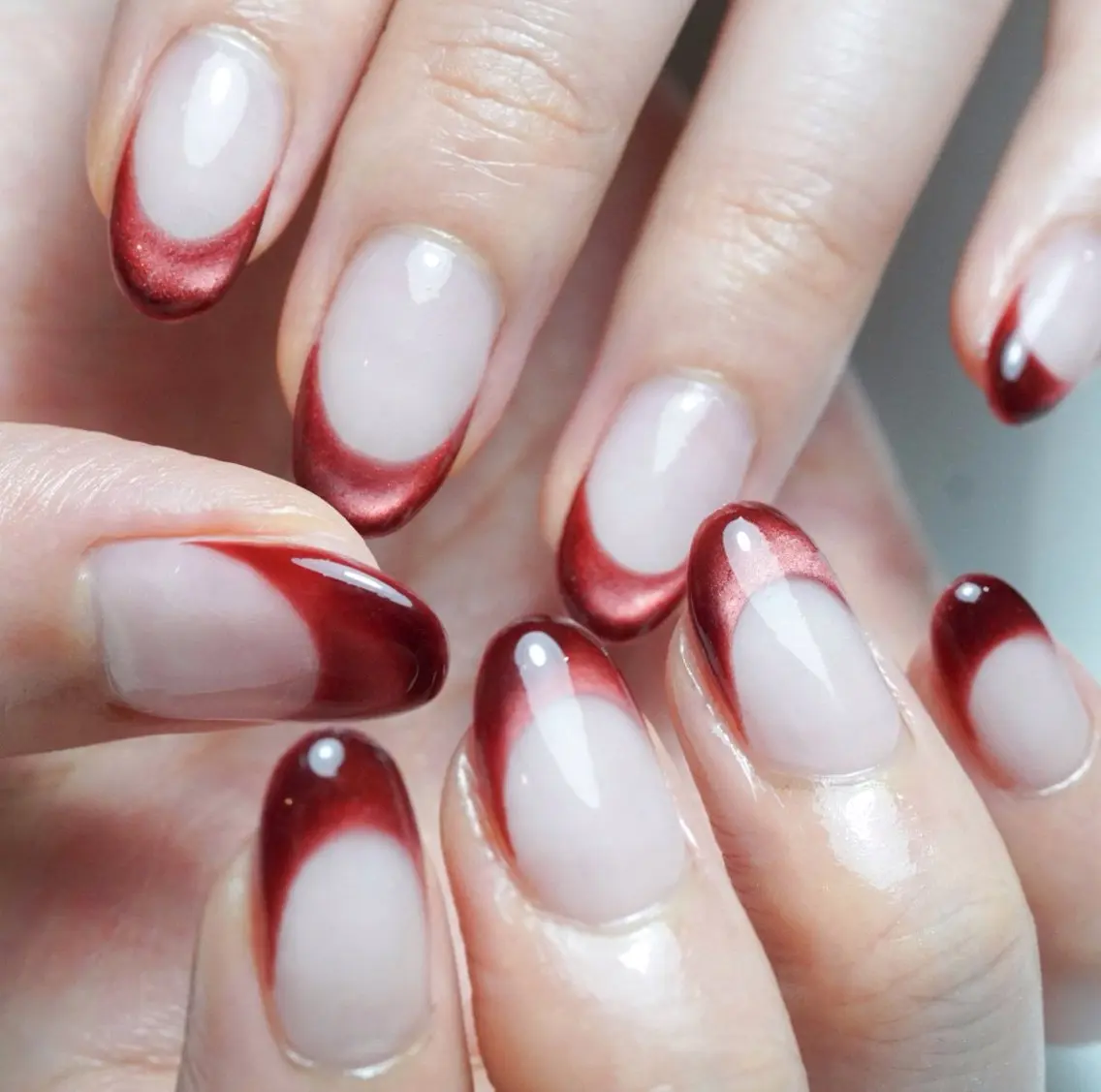 ミディアム ハンドネイル Re nailのネイルデザイン