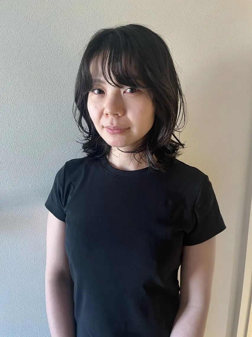 ミディアム パーマ ミディアムパーマ ニュアンスパーマ nishi fuyumiのその他イメージ