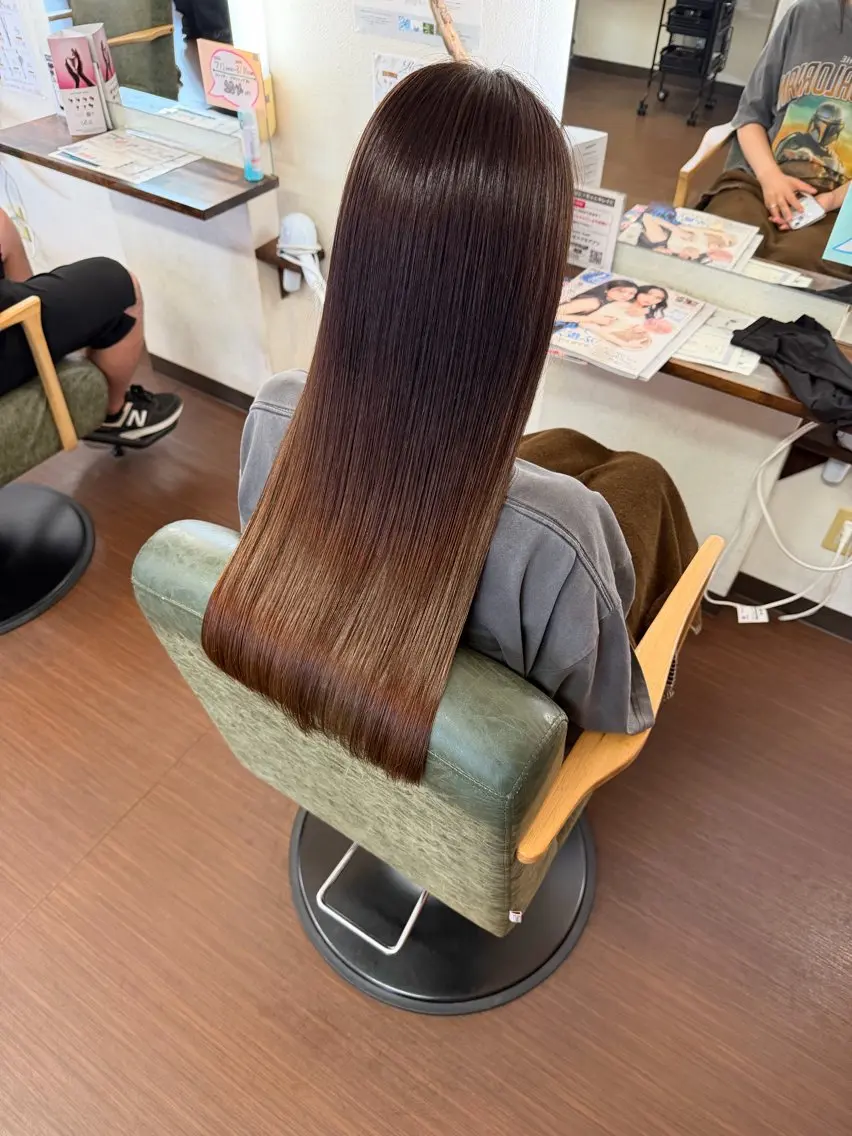 ロング 髪質改善 Glanz hair 坂牛匠のヘアスタイル