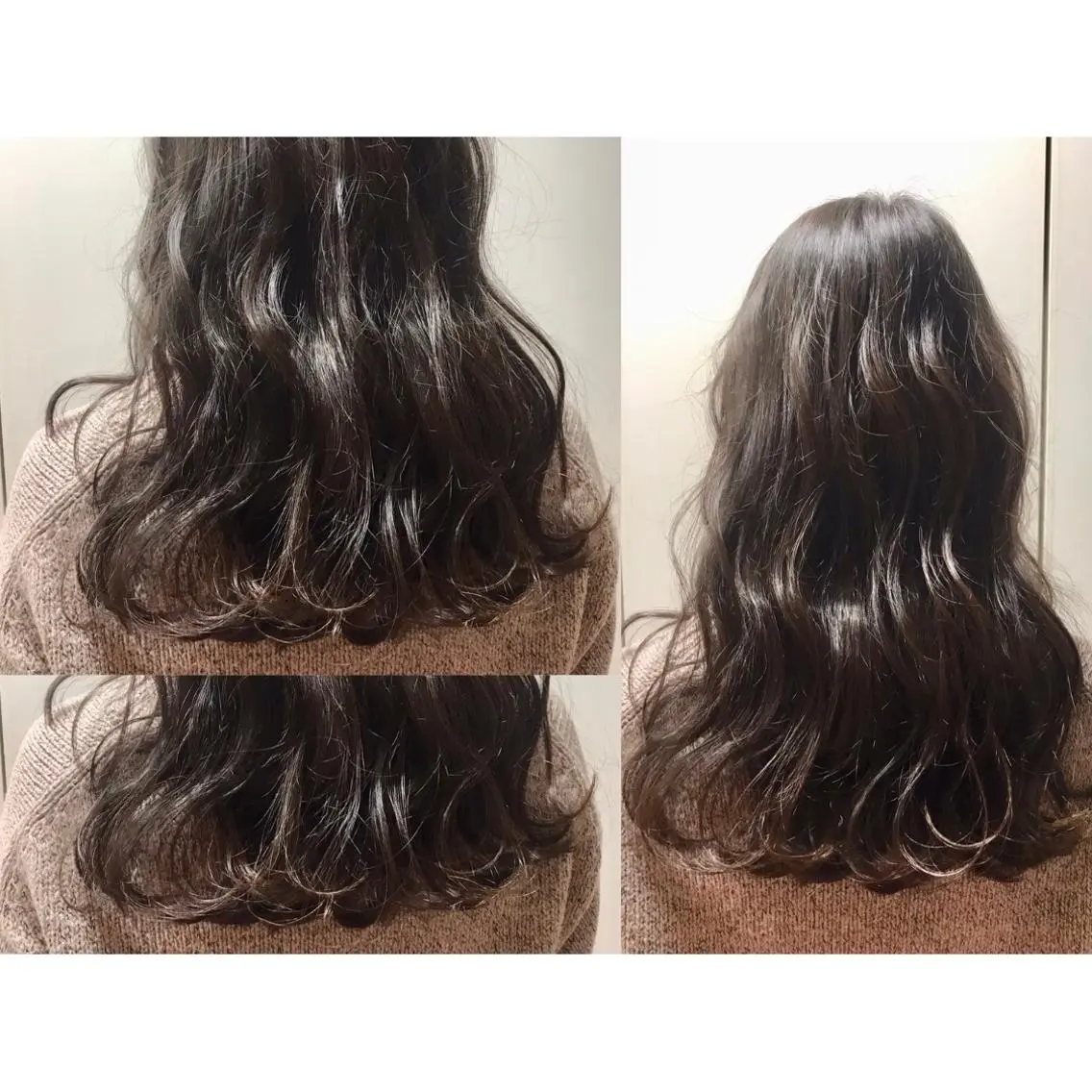 ロング カラー 🫧透け感⋆艶髪💎 山口アヤカのヘアスタイル