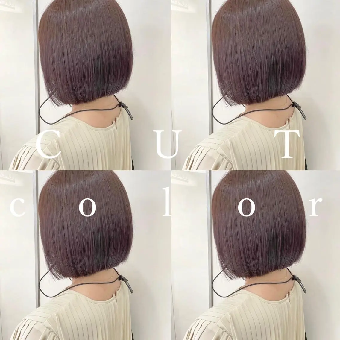 ミディアム カラー 韓国っぽ透け感カラー マンツーマン🫧なおのヘアスタイル