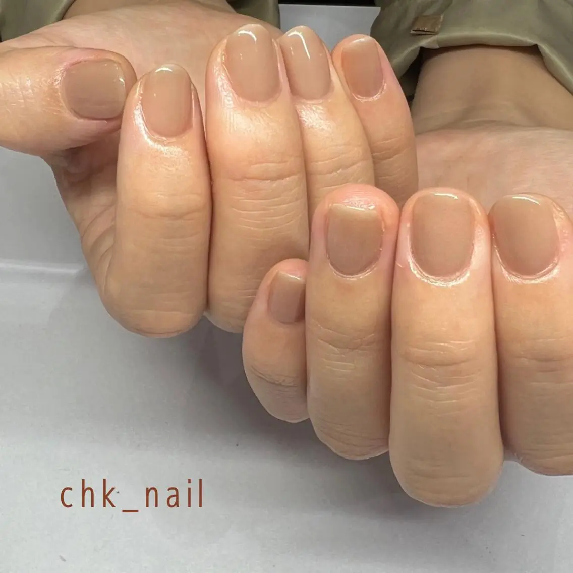 ネイル ワンカラーネイル ハンドネイル t chikaのネイルデザイン