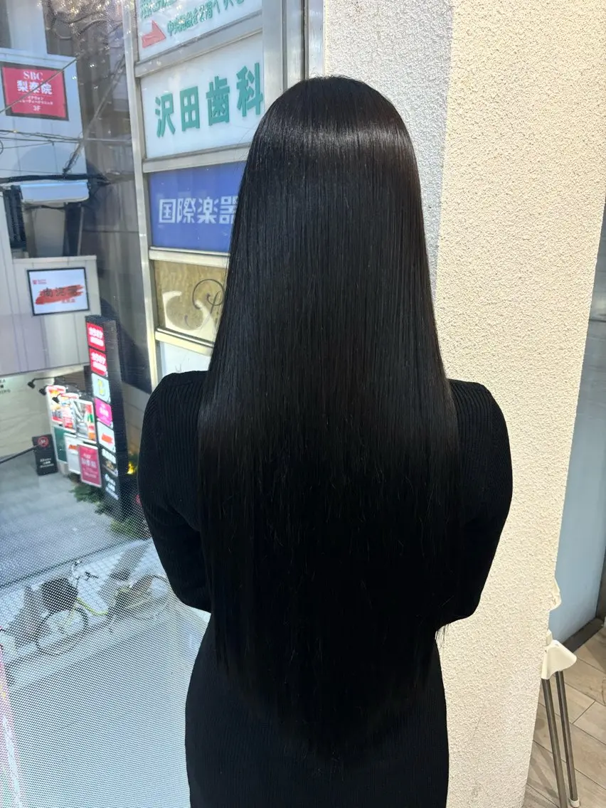 ロング トリートメント 海外風ヘア 野田光也のヘアスタイル
