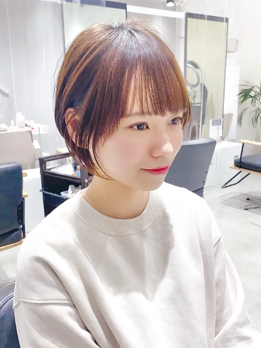 ショート 🫧ゆうき🪽 髪質改善/ハイライトのヘアスタイル