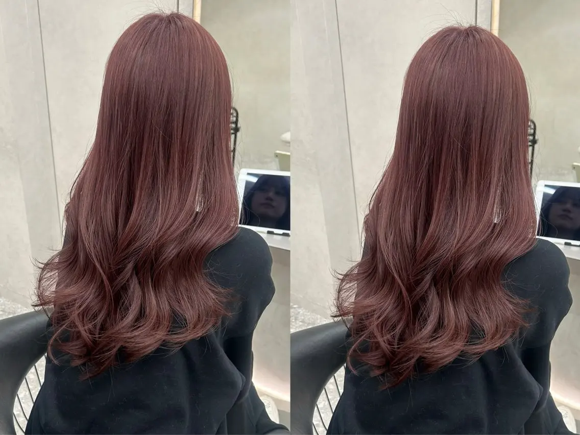 ミディアム カラー ヘアアレンジ カット ヘアカラー トリートメント fumika🎀 ベージュのヘアスタイル