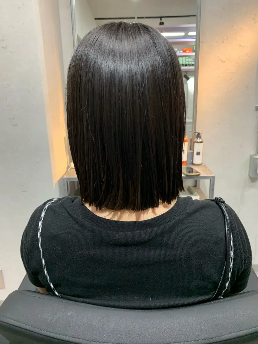 ミディアム カット トリートメント 1日1名様限定価格 /髪質改善中山のヘアスタイル
