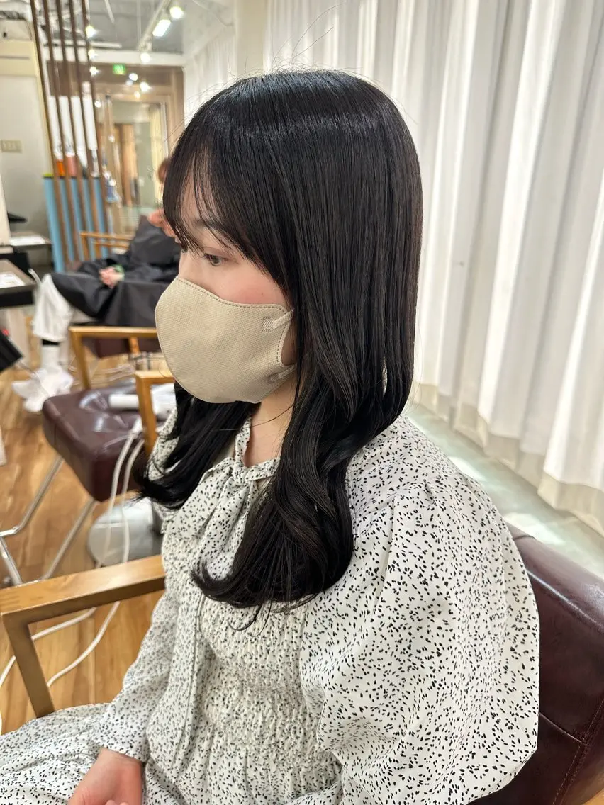 ロング 髪質改善×縮毛矯正 taichi副店長のヘアスタイル