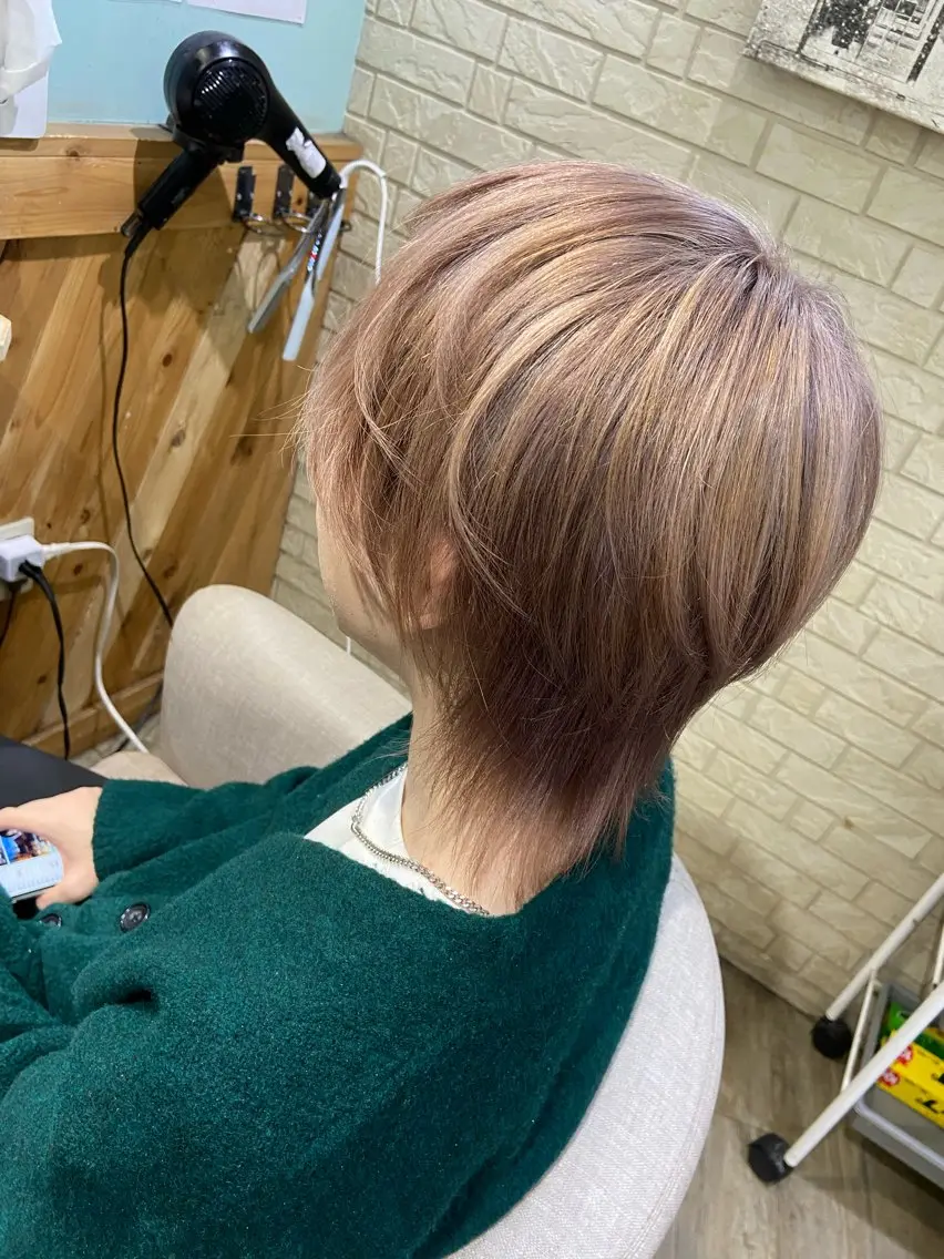 カラー メンズ CORE masaのヘアスタイル