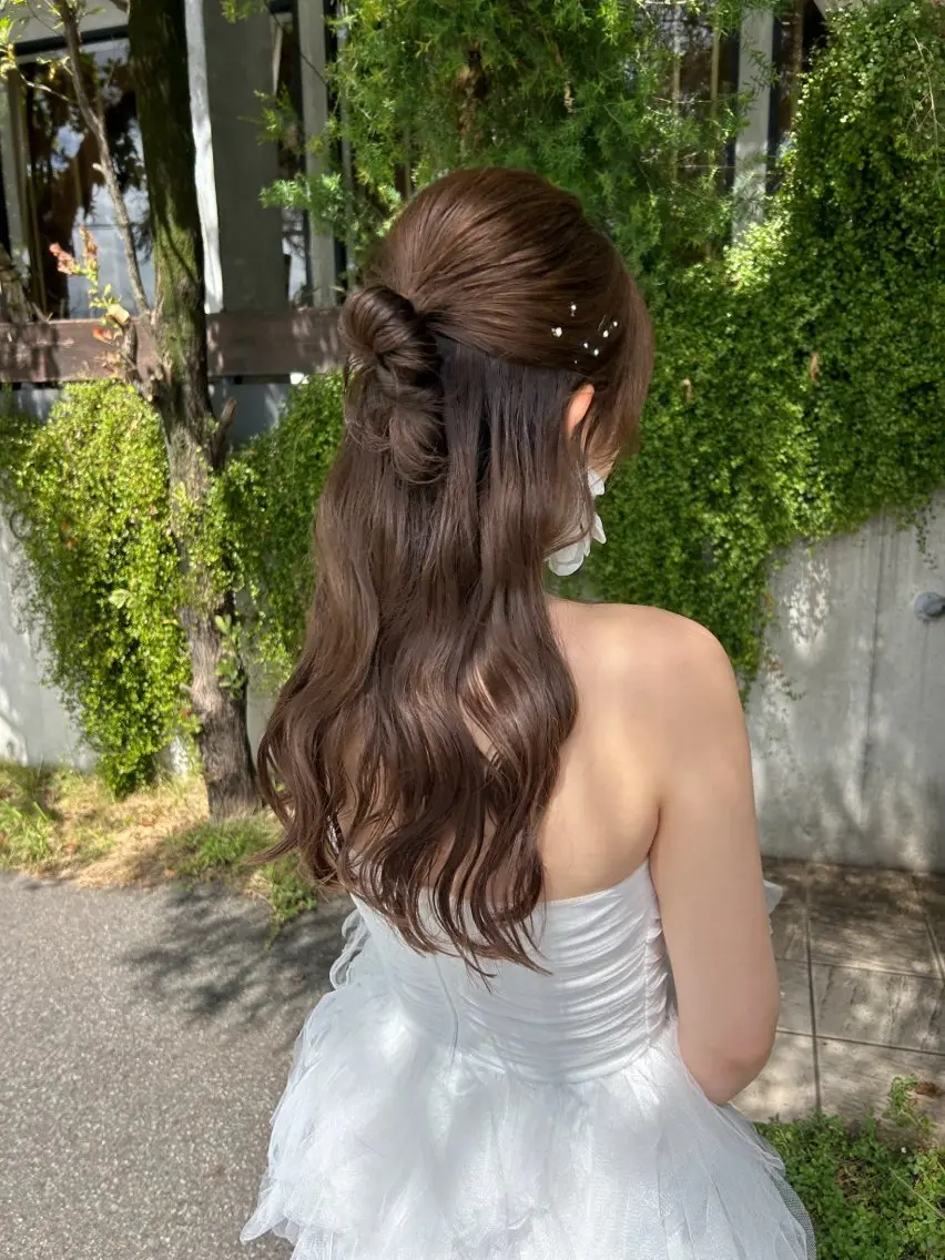 ロング ヘアアレンジ ヘアセット lapis / soraのヘアスタイル