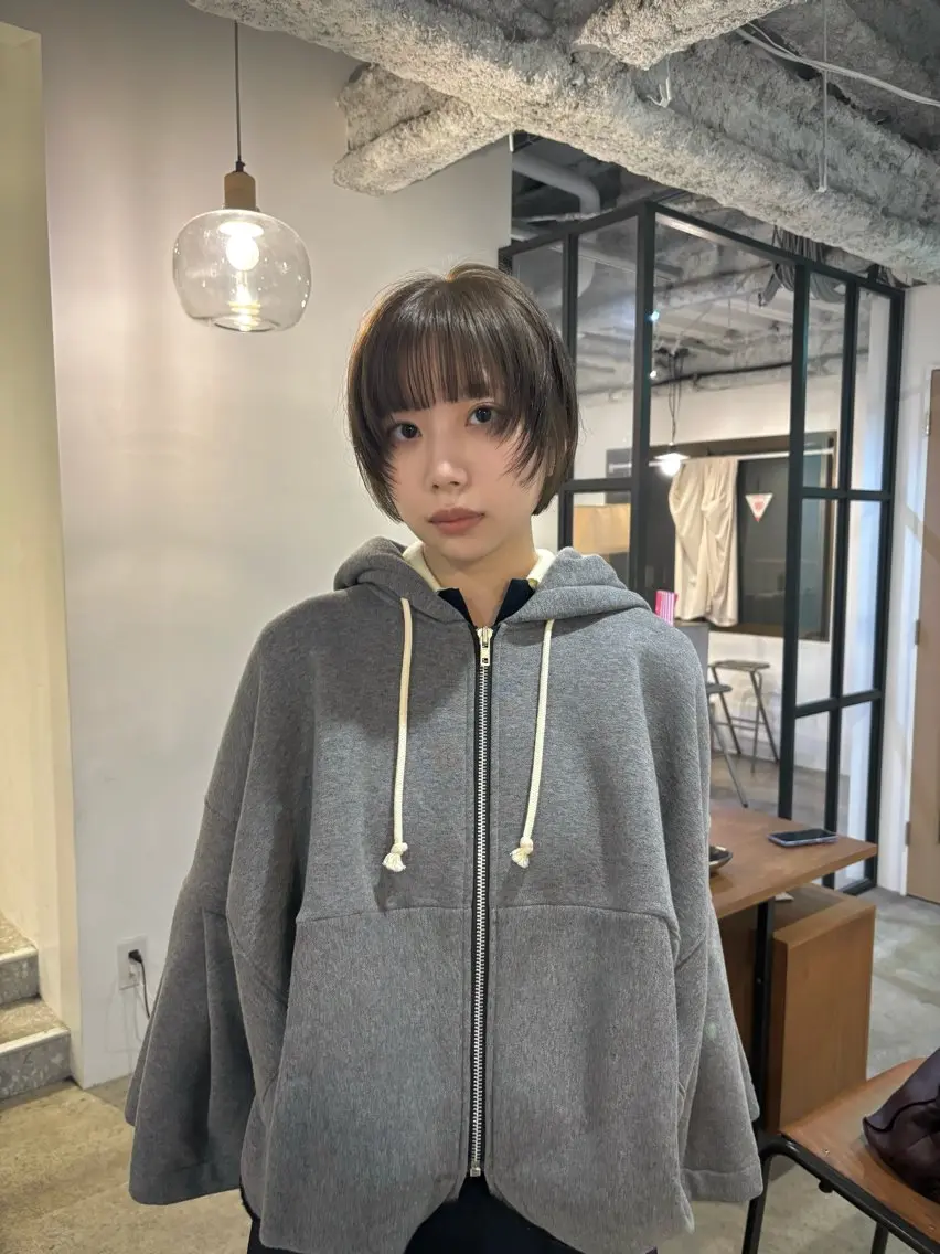 ショート カラー カット ヘアカラー yu maのヘアスタイル