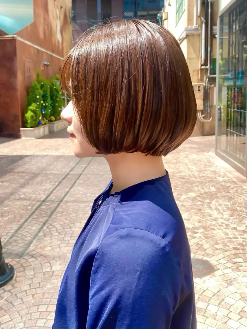 ショート 堀口 由美のヘアスタイル