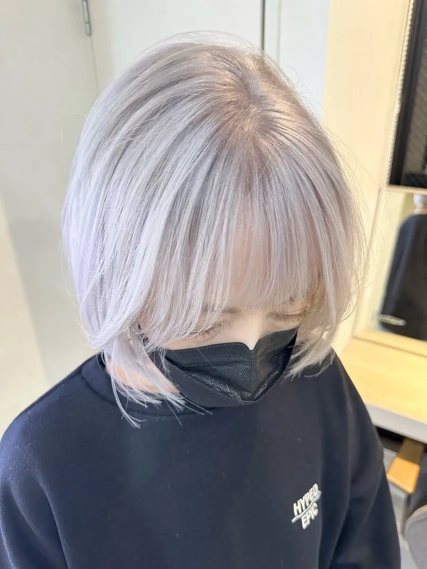 ショート ヘアカラー トリートメント 井上 一平のヘアスタイル