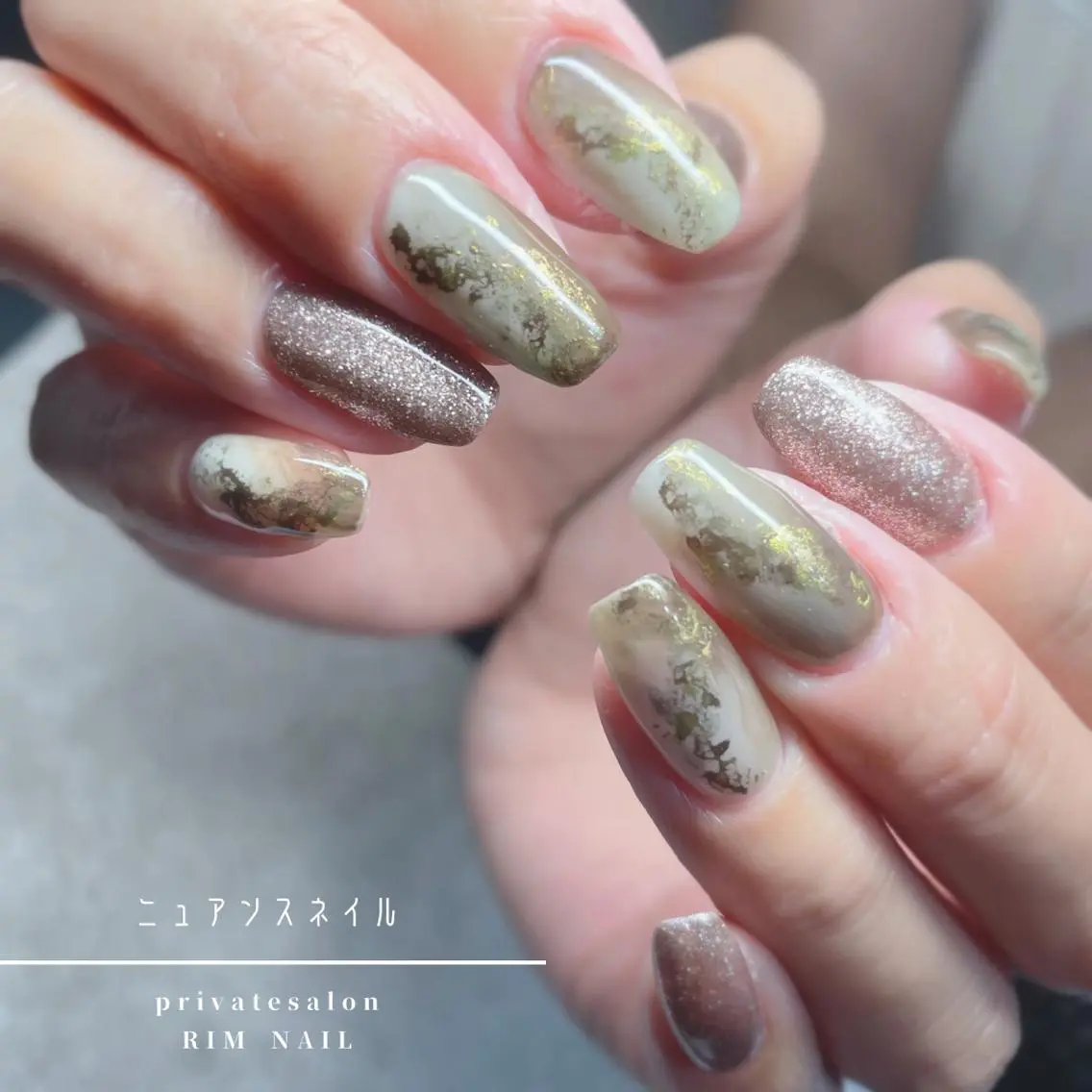 ネイル ハンドネイル RIMNAIL リムネイルのネイルデザイン