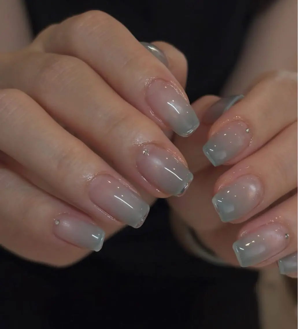 ネイル ニュアンスネイル ショートネイル ハンドネイル nail salon linoのネイルデザイン
