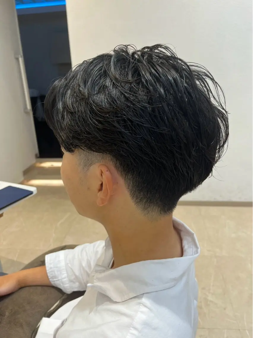 ショート パーマ カット パーマ 大久保 琳冬のヘアスタイル