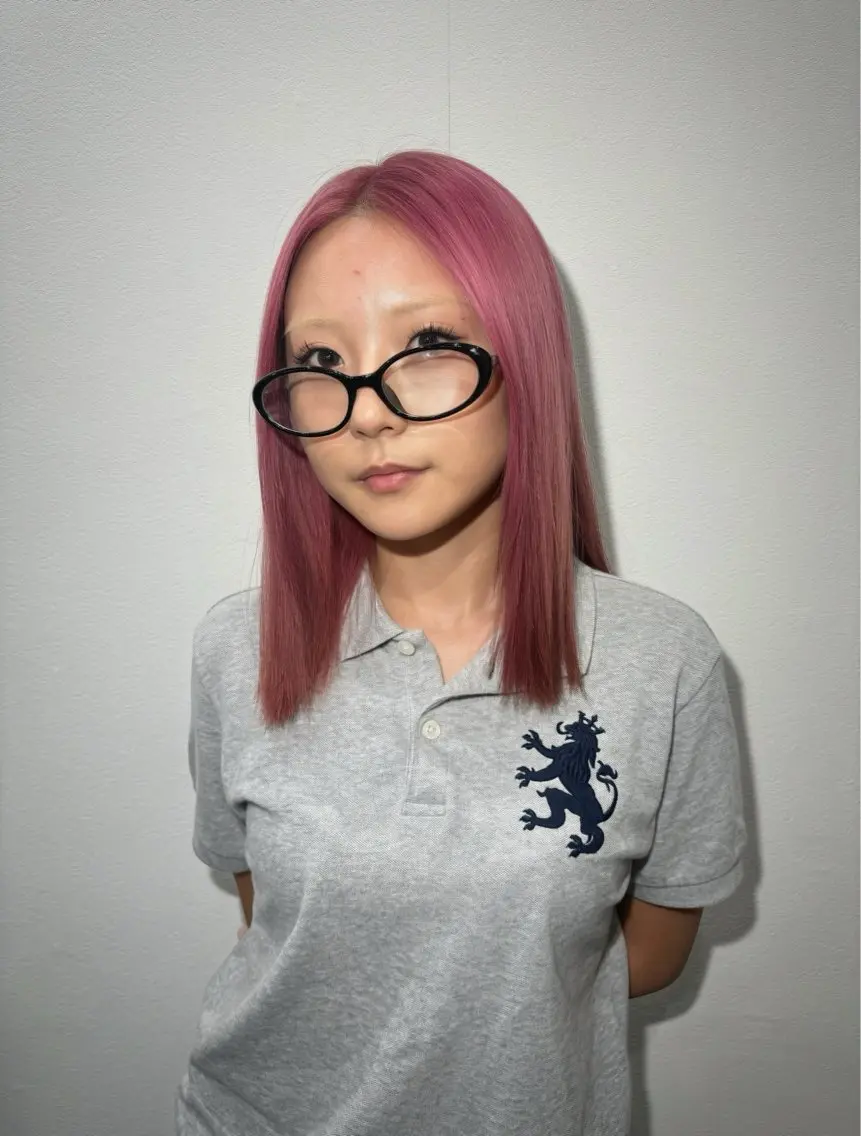 ミディアム 望月 あんなのヘアスタイル