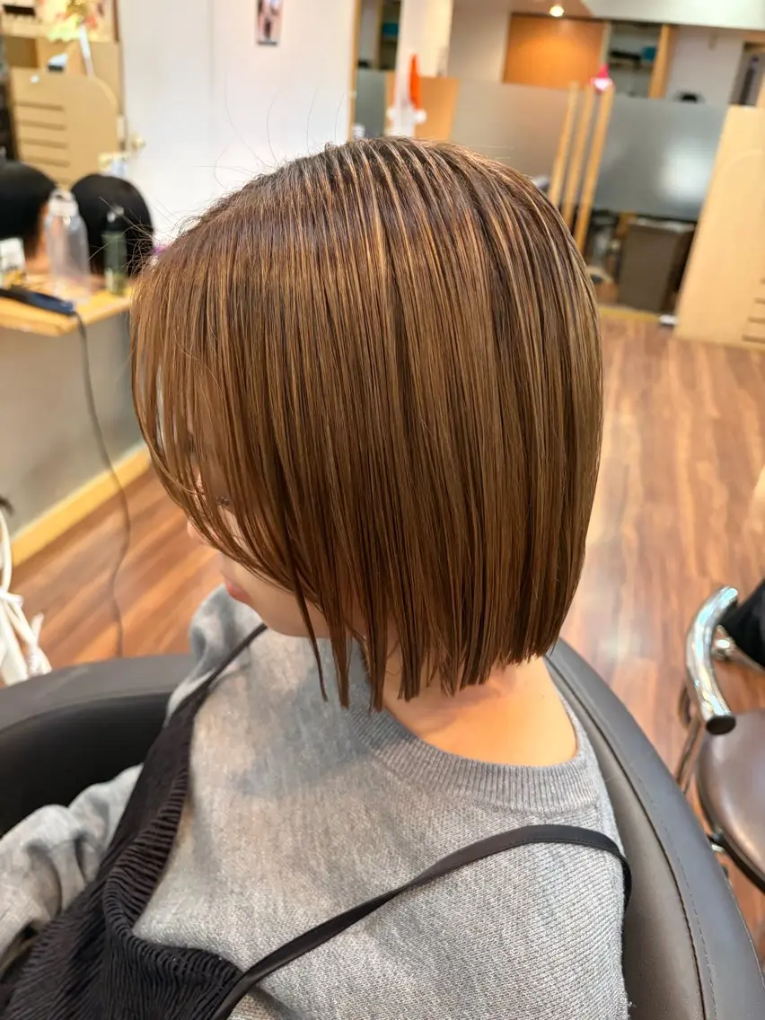 ショート ボブ igrek田口 響希のヘアスタイル
